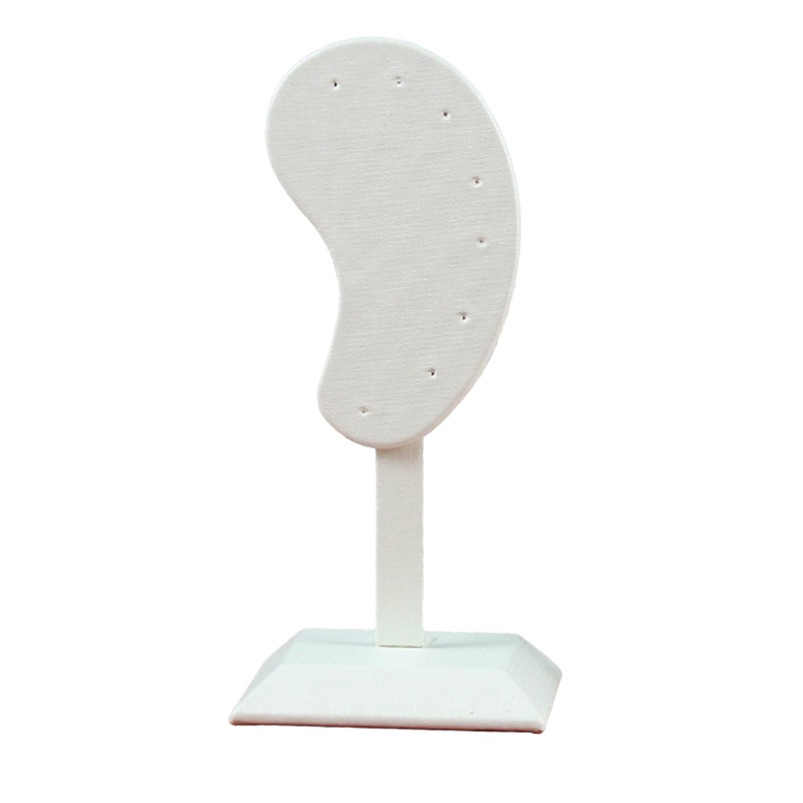 4x Earring Display Stand Muti-purpose Unique Ear-Shape Ear Studs Organizer Holder Bedroom Decor