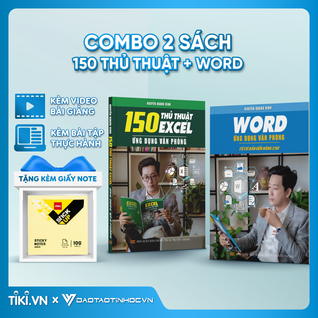 Combo 2 Sách Word Và 150 Thủ Thuật Ứng Dụng Văn Phòng Từ Cơ Bản Đến Nâng Cao