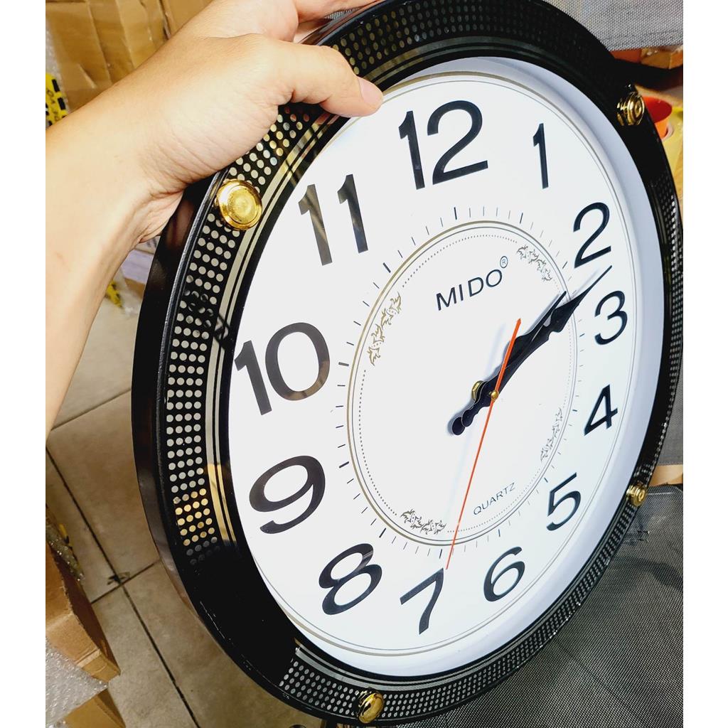 Đồng hồ treo tường cỡ lớn size to 44cm cao cấp