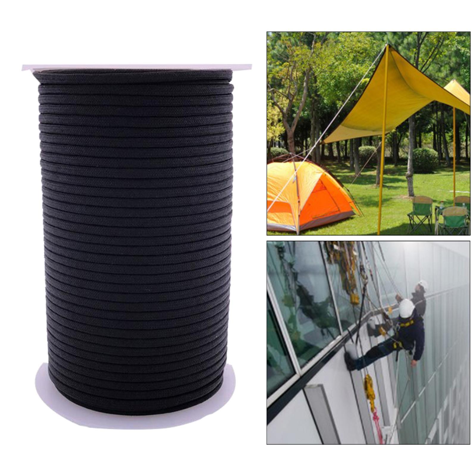 550 9 Strand Parachute Cord 328 ft Black