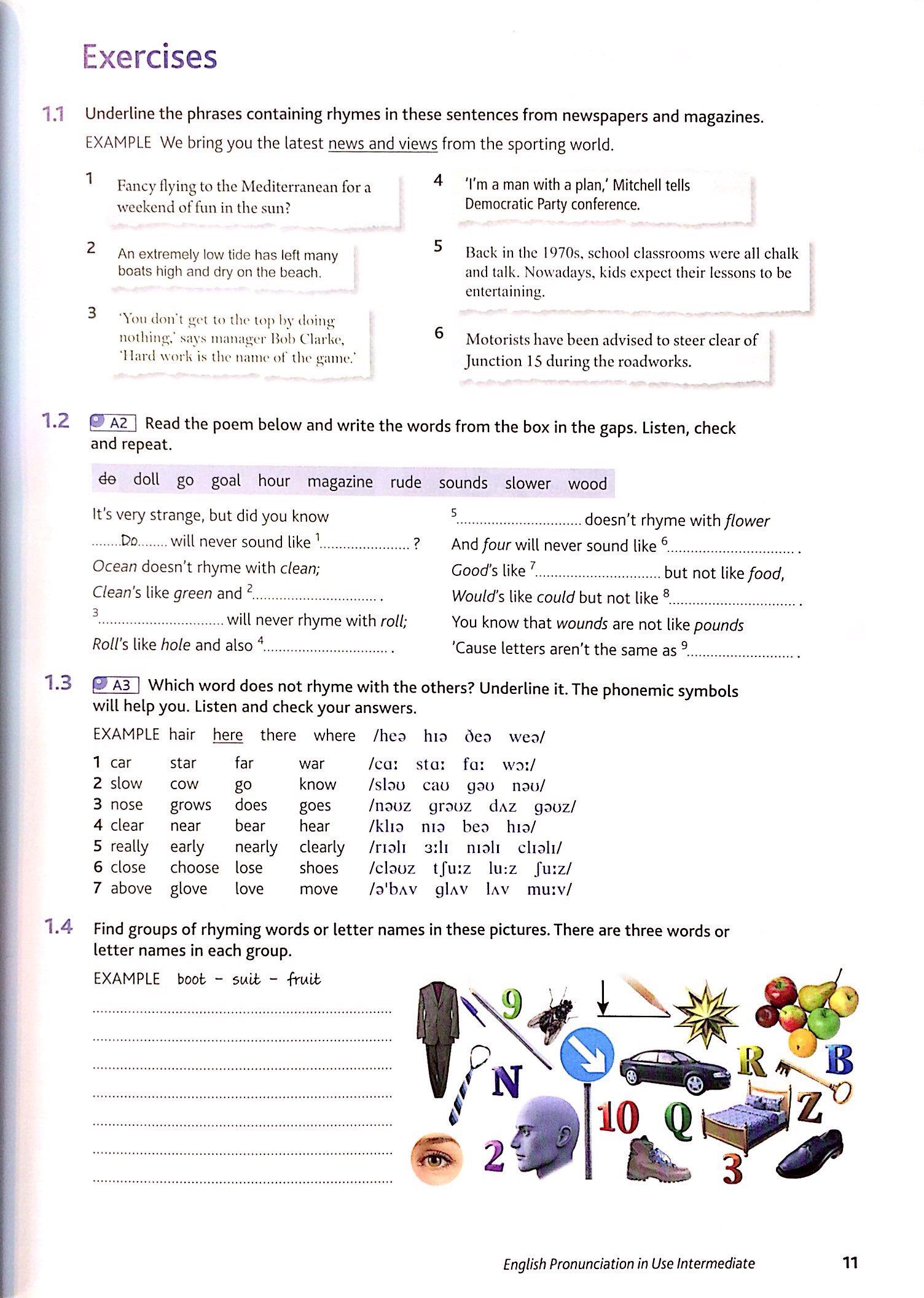 English Pronunciation in Use Int Bk w Ans &amp; d/l Audio