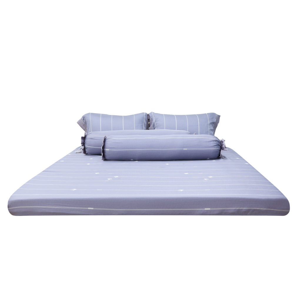 [LỤA TENCEL SIÊU MÁT LẠNH] Bộ 5 món ga gối Tencel Pristine NP8906 nhiều size 100% tencel 80s chính hãng 1m2x2m, 1m4x2m, 1m6x2m, 1m8x2m, 2mx2m2