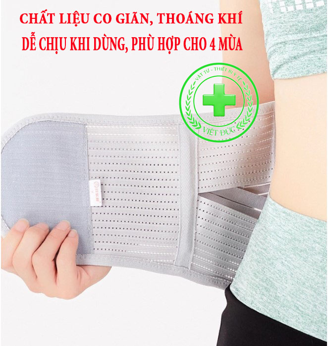 Đai thắt lưng hỗ trợ cột sống  cho người đau lưng, thoát vị đĩa đệm thoái hóa đốt sống - Hàng chất lượng cao