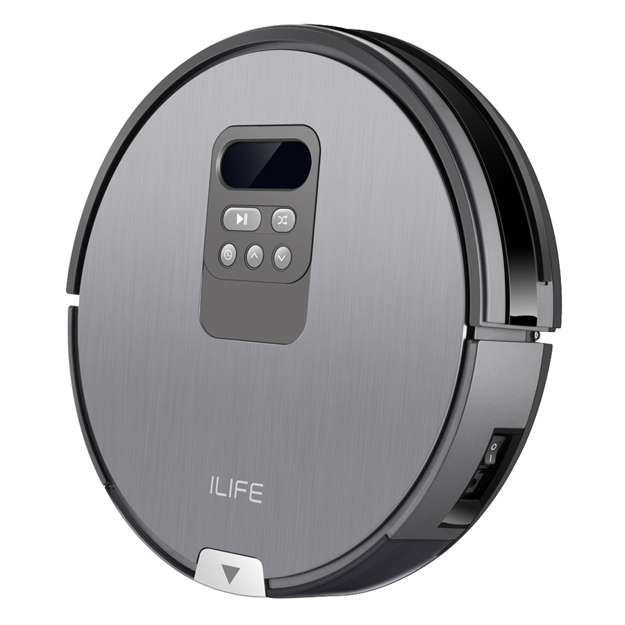 Robot Hút Bụi Lau Nhà iLife X750 (2000W) - Đen - Hàng Chính Hãng