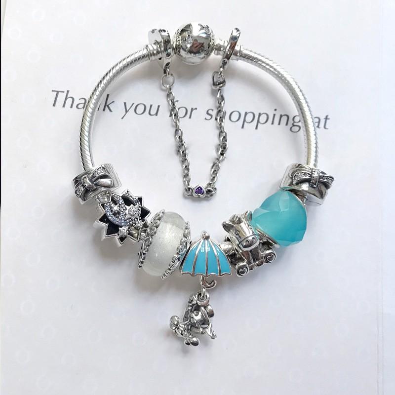 Vòng Bạc S925 ALE Cao Cấp - Vòng Charm Bạc Chuẩn S925 - Mã sản phẩm VONGBAC_DN149