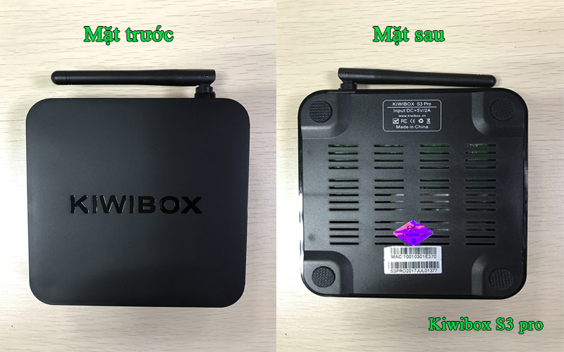 Box Kiwibox S3 PRO Ram 2GB HỖ TRỢ HÌNH ẢNH 4K - Hàng Chính Hãng