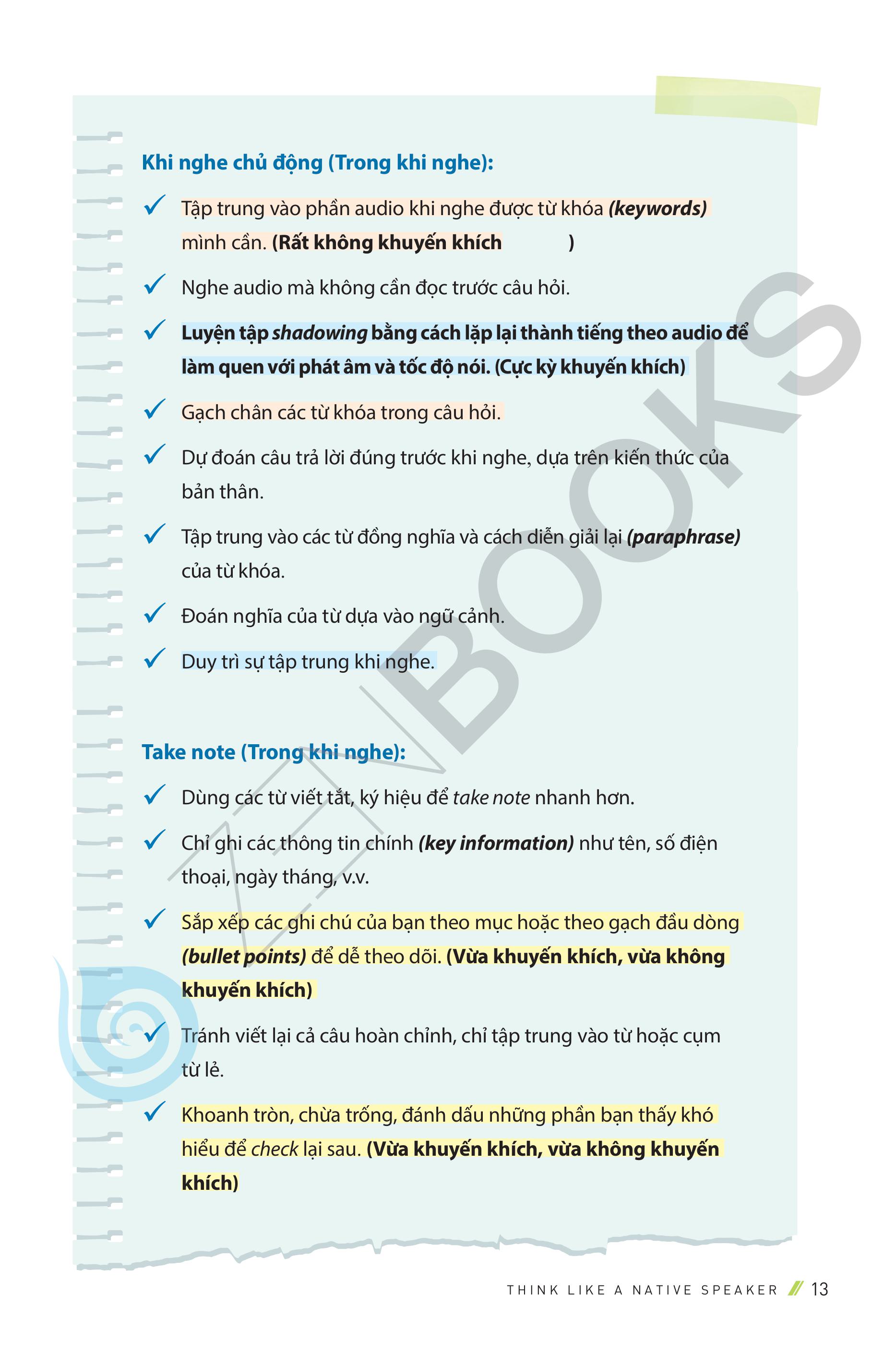 Sách Tư Duy Học IELTS Đúng Từ Đầu