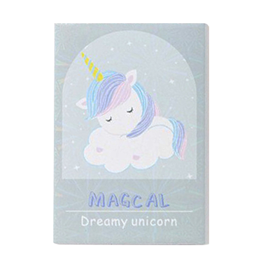 Sổ giấy note Dreamy UNICORN - màu ngẫu nhiên