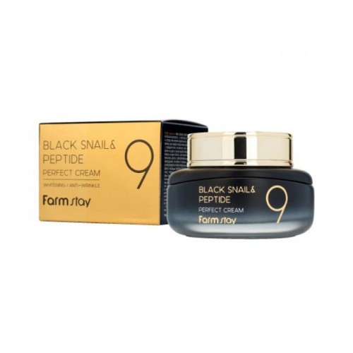 Kem làm trắng da và chống lão hóa từ ốc sên đen và Peptide 9- Black Snail &amp; Perfect Cream 55ml