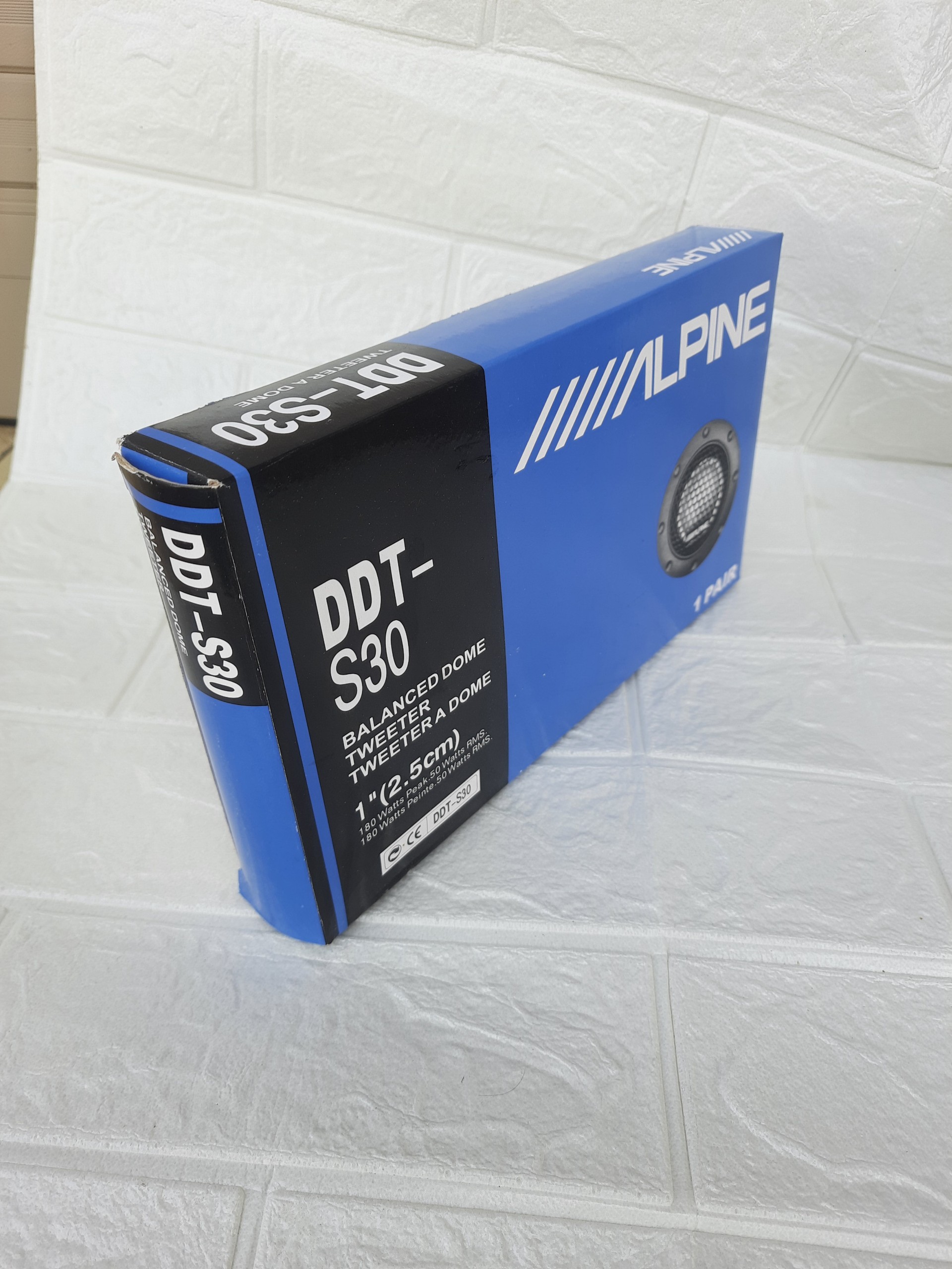 Loa ô tô - Loa Treble ALPINE DDT-S30 cao cấp công suất 180Watts độ âm thanh cho xế yêu cực chất.