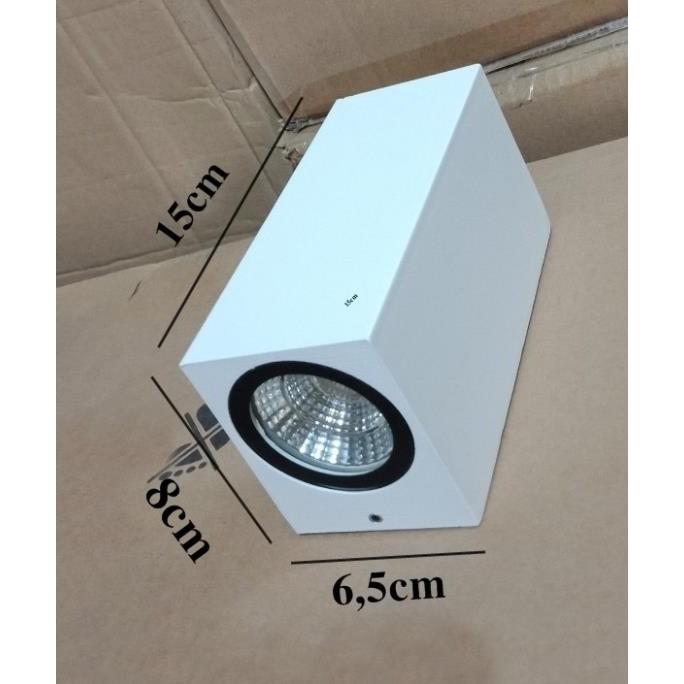 Đèn led hắt tường trang trí hắt sáng 2 đầu,