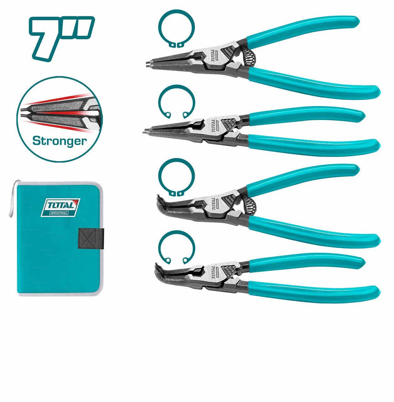 BỘ 4 KÌM MỞ PHE 180MM TOTAL THTJ214042 - HÀNG CHÍNH HÃNG