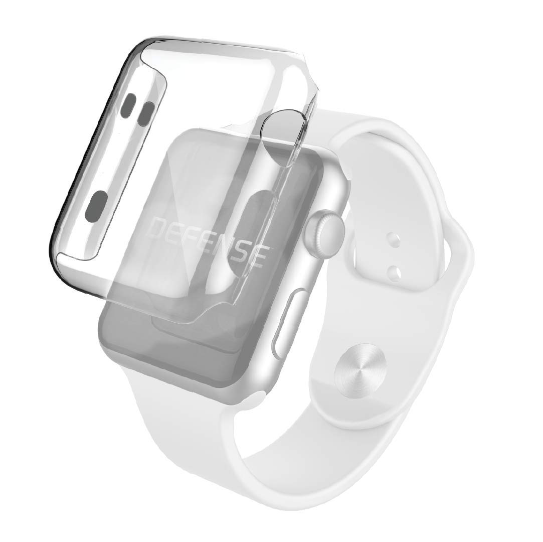 Ốp viền chống sốc Raptic 360X Protective Case 44mm trong suốt dành cho Apple Watch - Hàng chính hãng