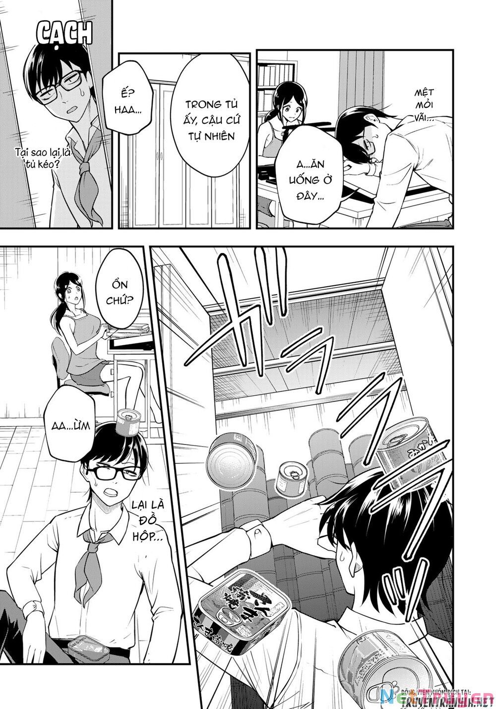 hagoromo-sensei wa kyou mo kandzume chapter 1 16