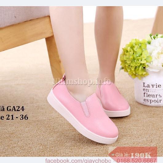 Giày Slip Ons Trẻ Em 1 - 12 Tuổi GA24