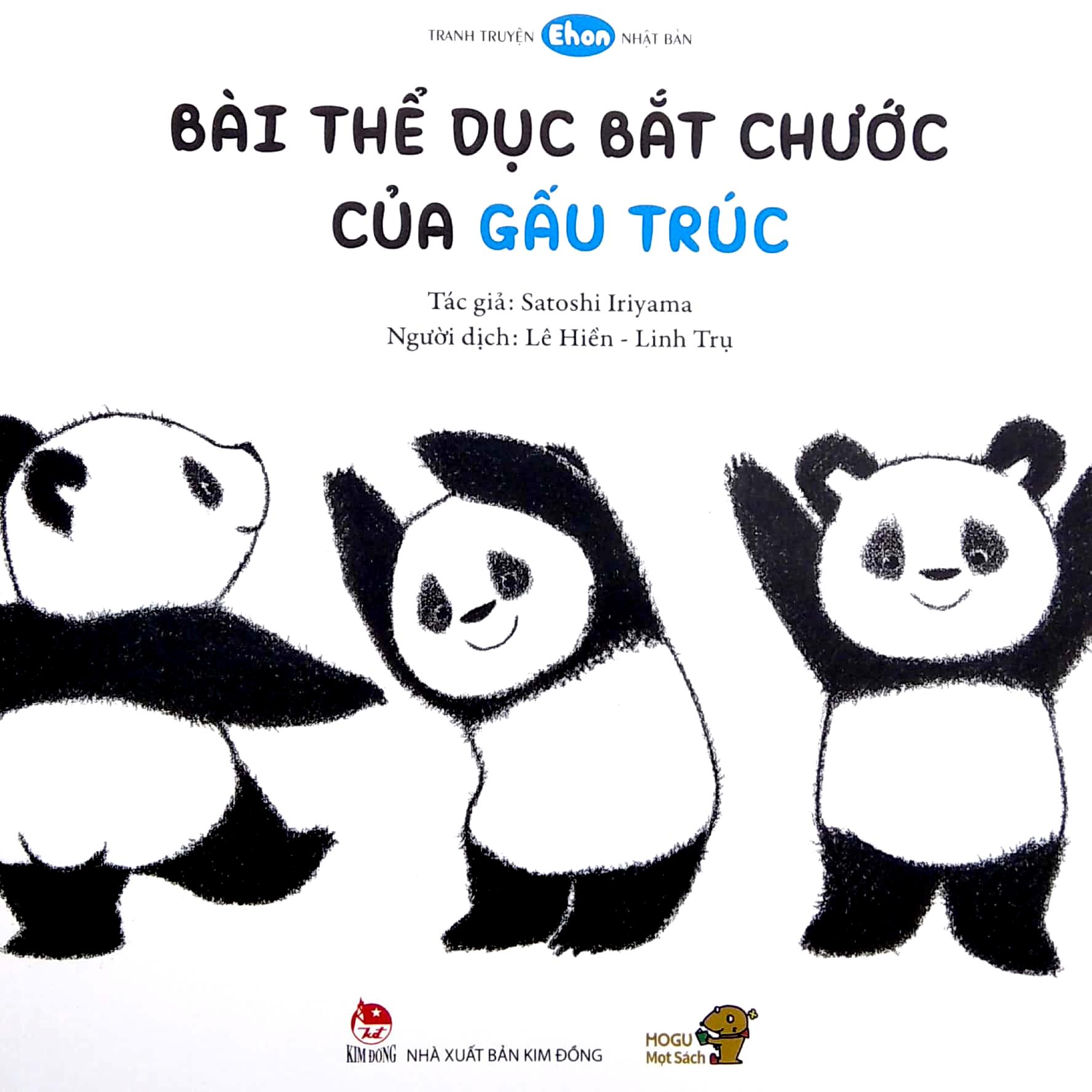 Ehon - Mọt Sách Mogu - Bài Tập Thể Dục Bắt Chước Của Gấu Trúc