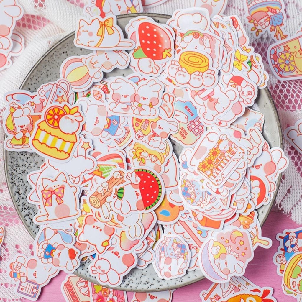 Sticker hoạt hình dễ thương Miếng dán trang trí Quà tặng kèm đơn hàng ở hệ thống SG