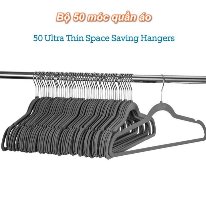 Bộ 50 móc treo quần áo VELVET HANGERS