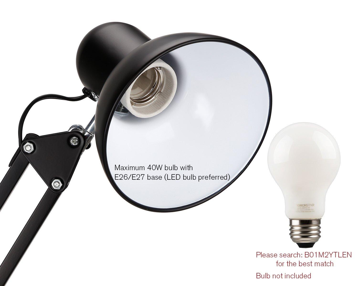 Đèn Bàn Học Tập, Làm Việc, Có Chân Kẹp Bàn Kiểu Dáng Pixar + Tặng 1 Bóng Led 7W Vàng - Miễn Phí Vận Chuyển