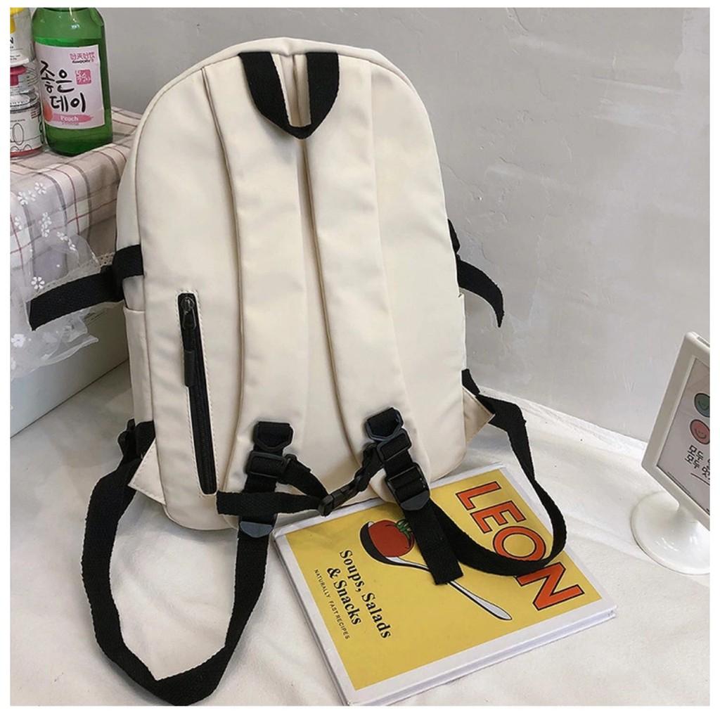 Ba lô thời trang cao cấps 2 khóa kéo