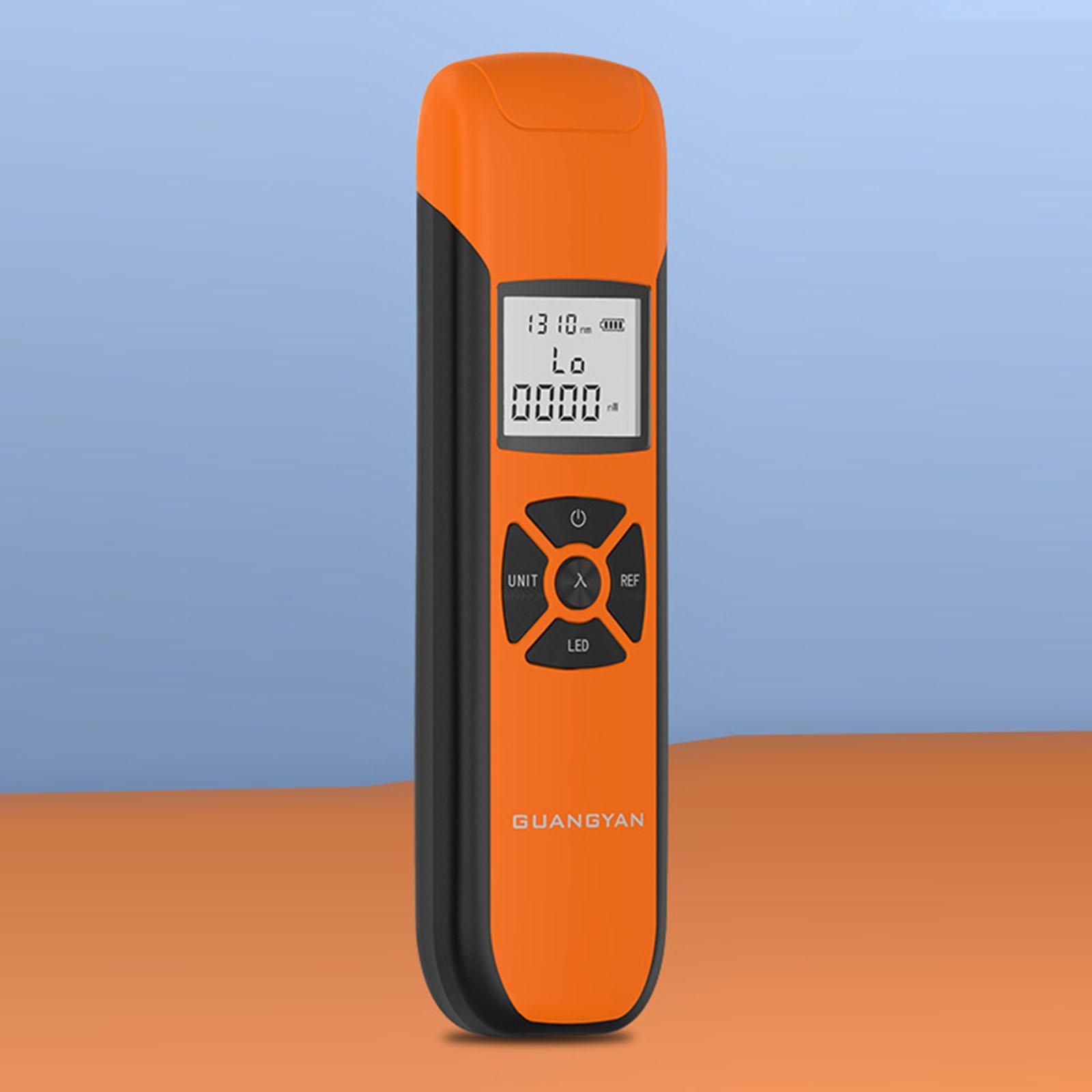 FC/SC/ST Universal USB Rechargeable Fiber Optic Power Meter With Flashlight