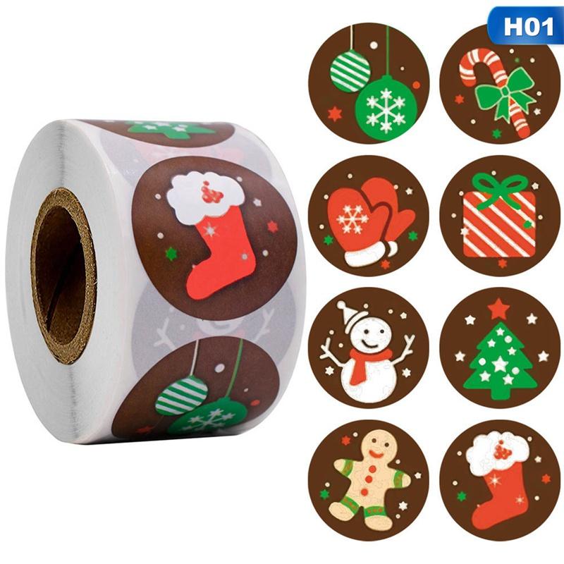 Tmdbyx 500 Sticker Trang Trí Giáng Sinh