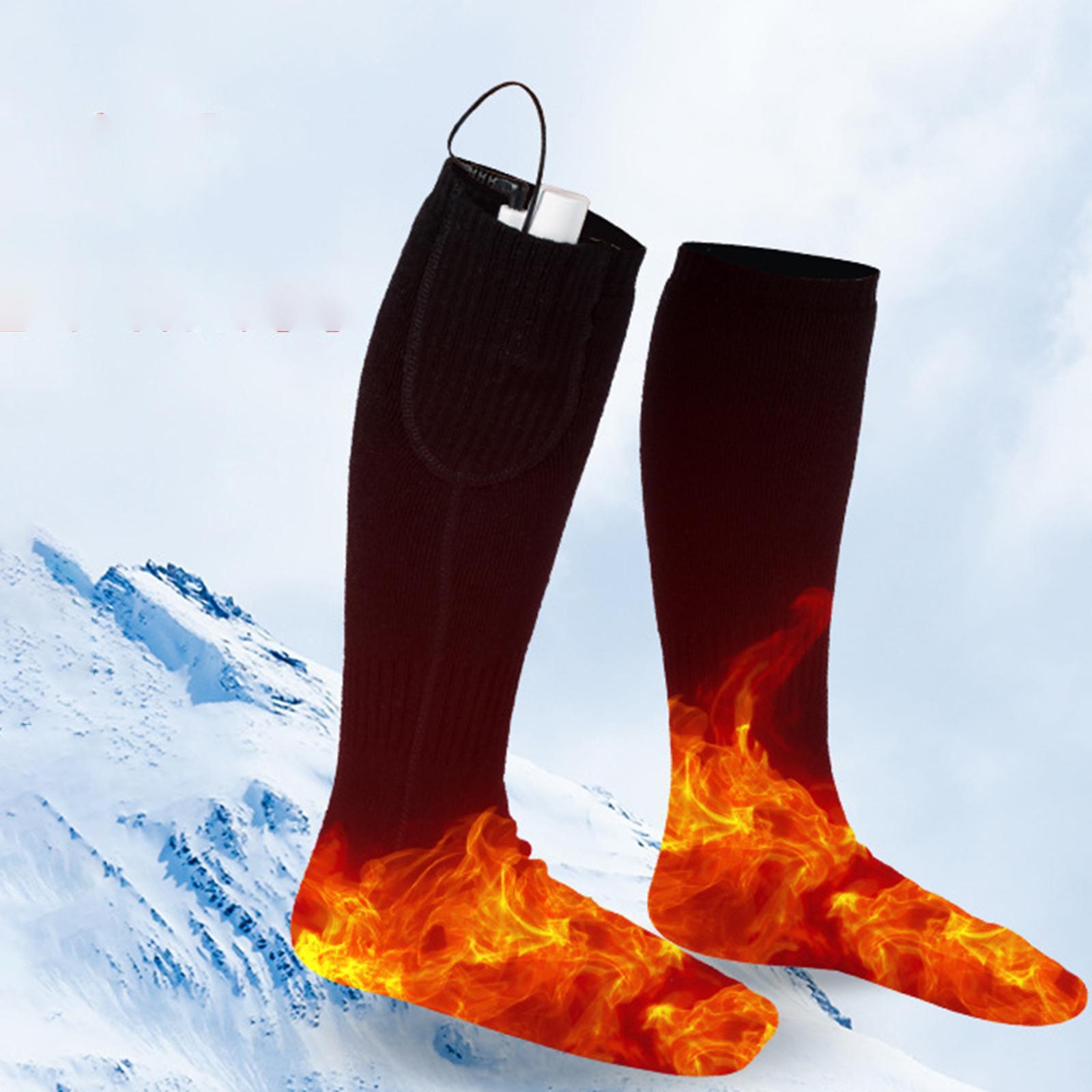 Electric Heated Socks USB Charging  Weather Warm Premium Material