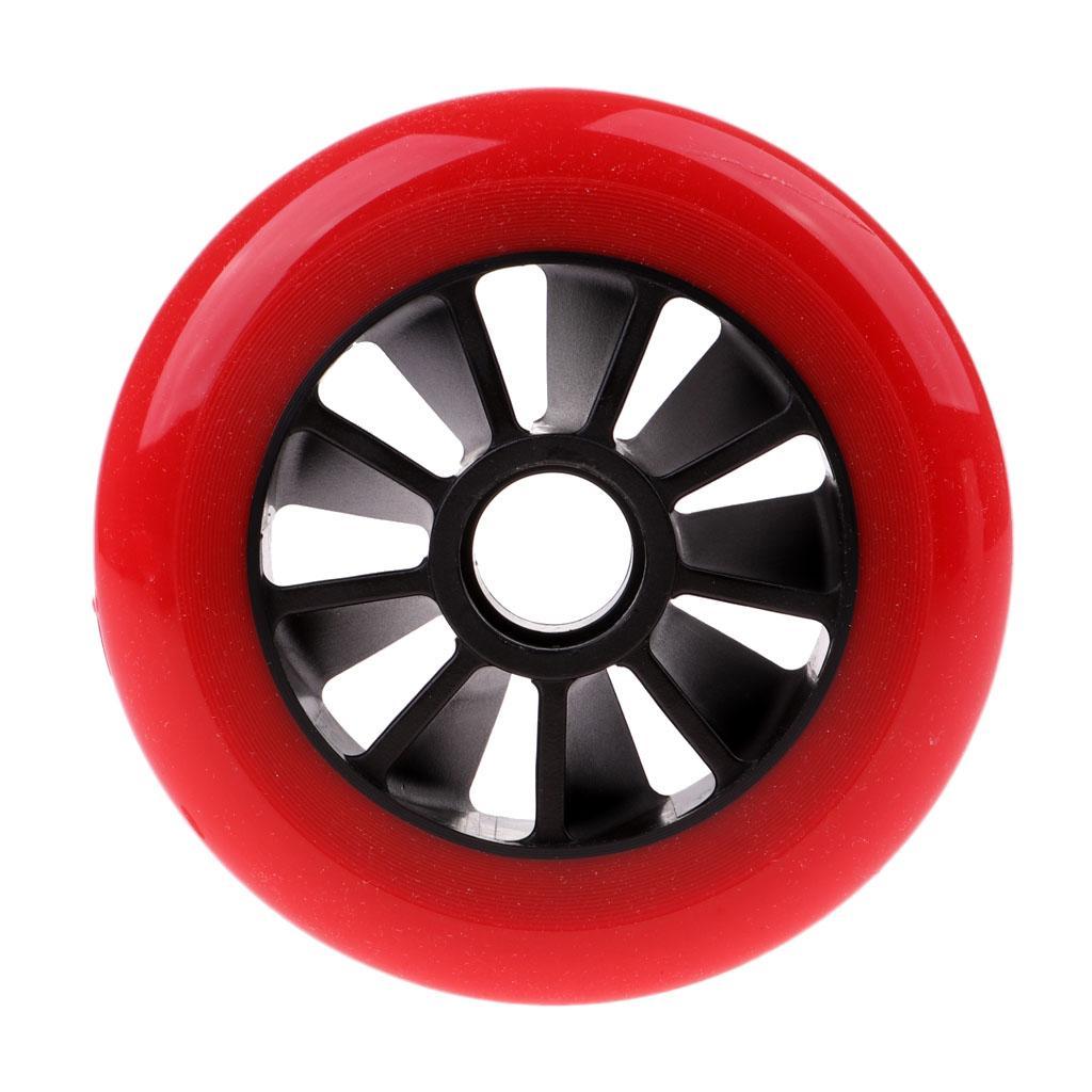 6x Inline Skate Wheels Fashion Skating Accessory Skating Wheels 3 Colors Fashion And Simple Design