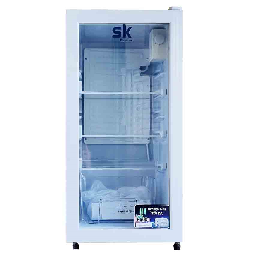 TỦ MÁT SUMIKURA 75 LÍT SKSC-75XW-FR-WH NHÔM (R600A) (HÀNG CHÍNH HÃNG) (CHỈ GIAO HCM)