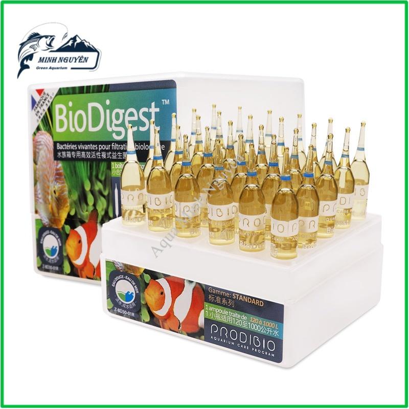 Vi Sinh Bio Digest Bổ sung vi sinh Bổ sung vi sinh sống , giúp tạo hệ vi sinh cho hồ cá nước mặn và nước ngọt