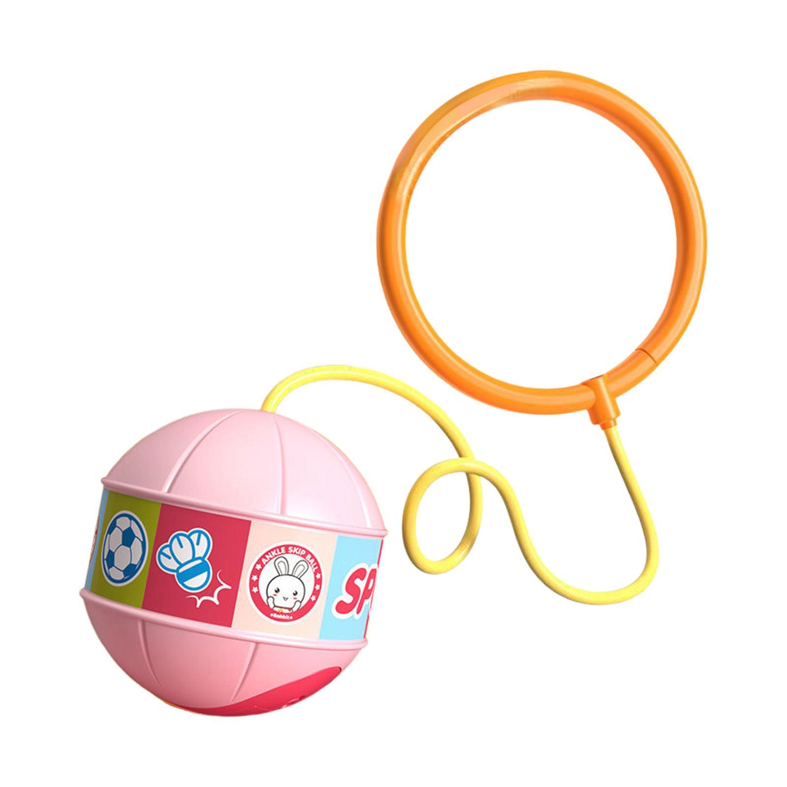 Ball Ankle Skip Game flashlights Sports Ball for Beach Party Game Kids Gifts