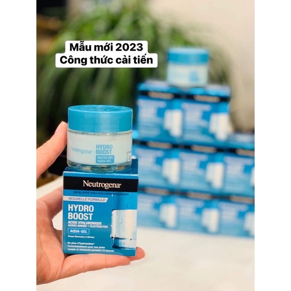 Gel Dưỡng Ẩm Neutrogena Hydro Boost Water Gel, Aqua Gel và Gel Creme