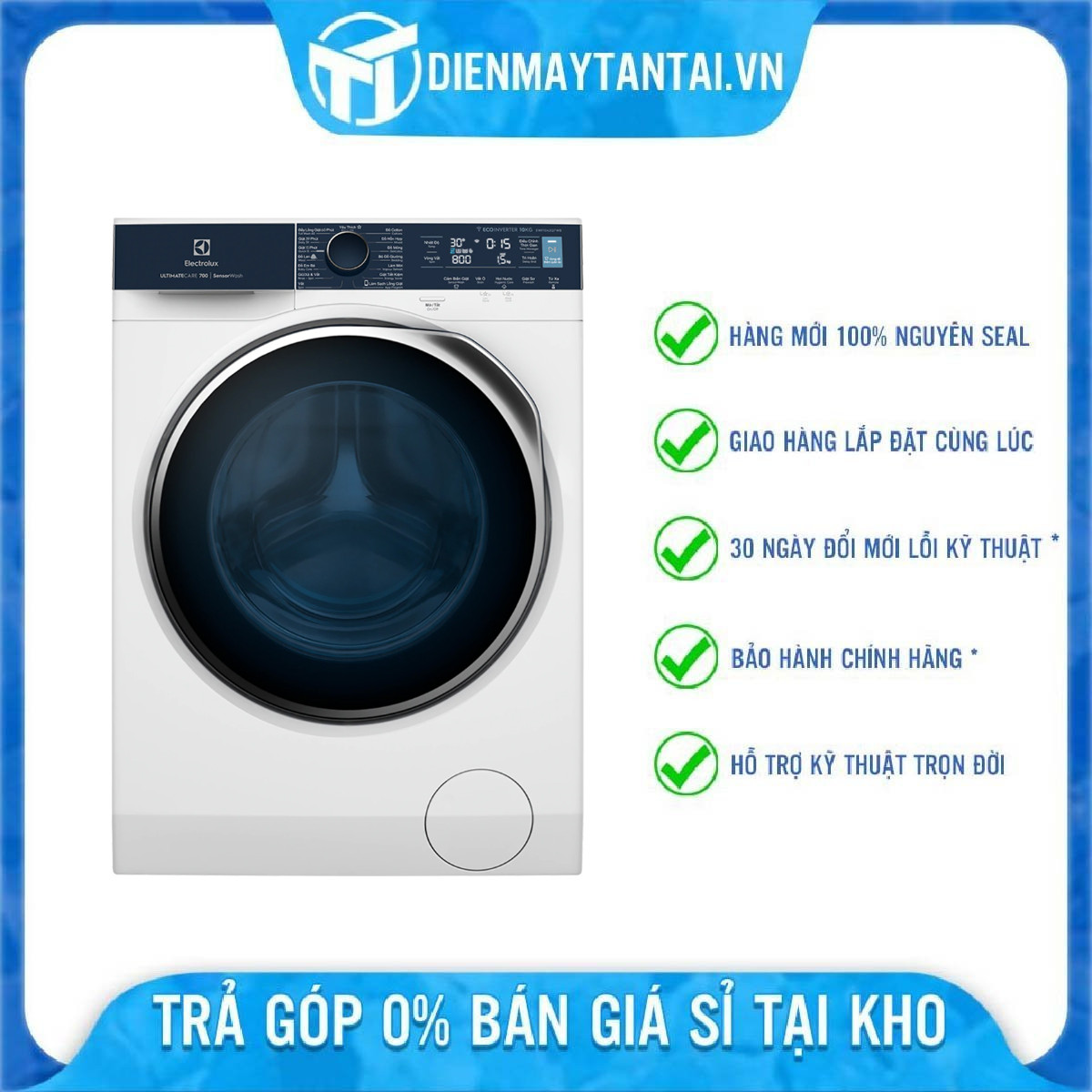 [ Giao Toàn Quốc ] Máy Giặt Electrolux EWF1042Q7WB - Hàng Chính Hãng