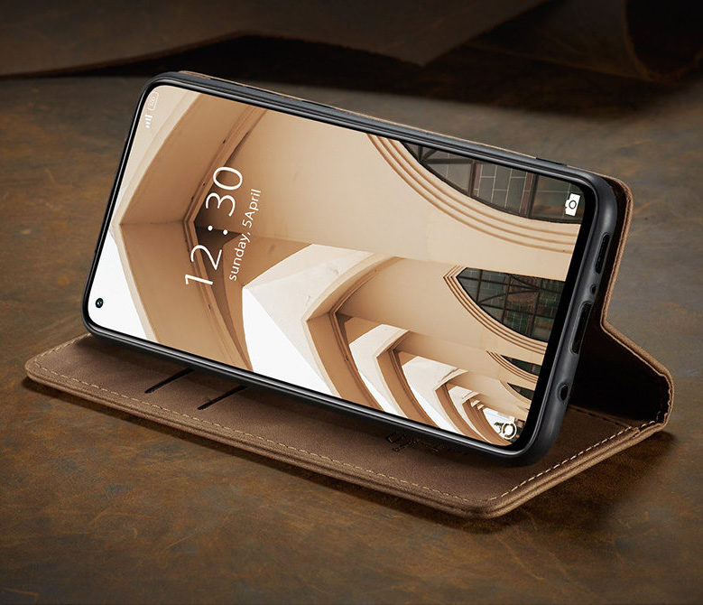 Bao da thật dạng ví cho Xiaomi Mi 10T Lite Chính Hãng Caseme có ngăn đựng thẻ - Hàng Nhập Khẩu