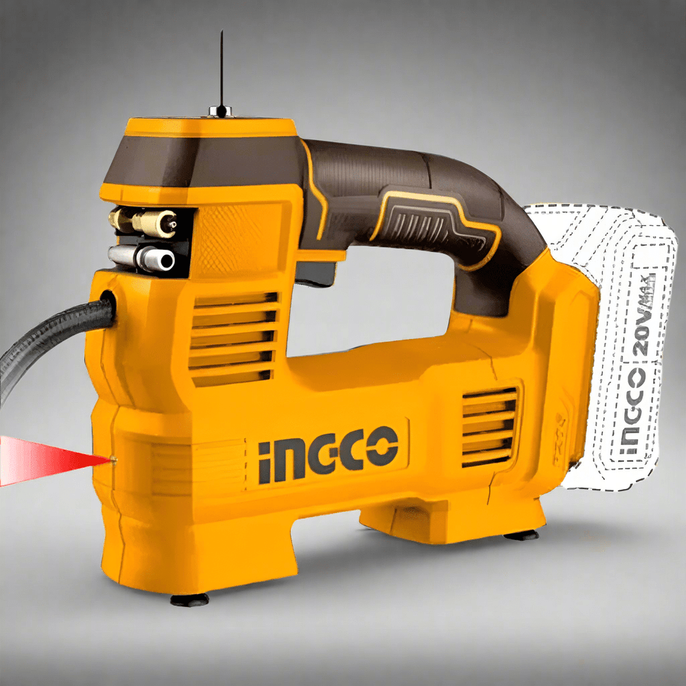MÁY BƠM HƠI LỐP XE Ô TÔ DÙNG PIN 20V-160PSI INGCO CACLI2012 - HÀNG CHÍNH HÃNG