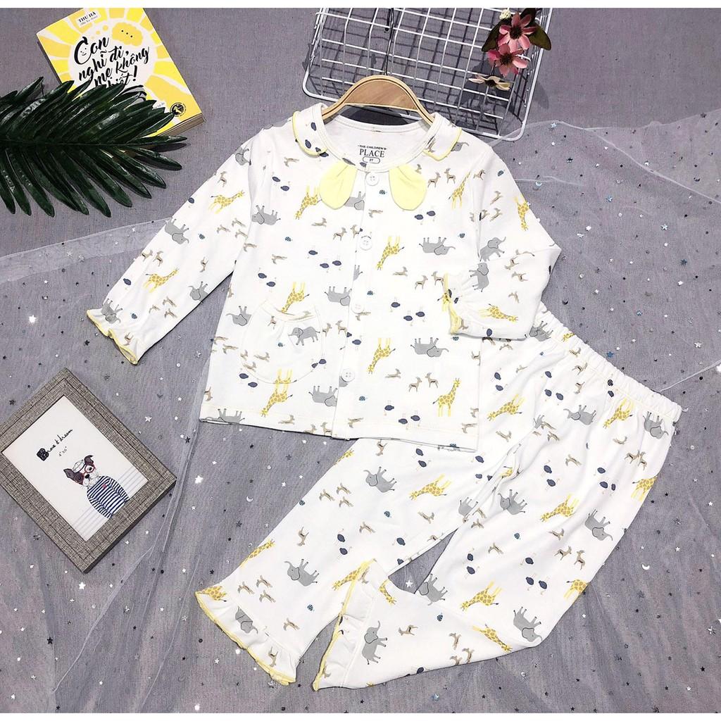 Bộ Pijama cotton bé gái size 1-6 tuổi