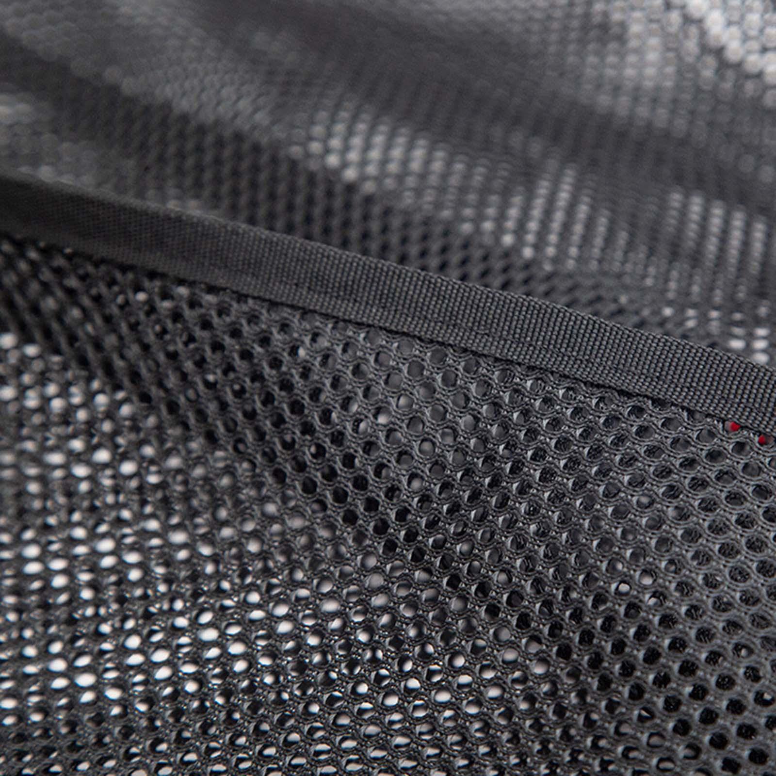 Mesh Laundry Basket Folding with Handles Wash Clothes Bag Hamper