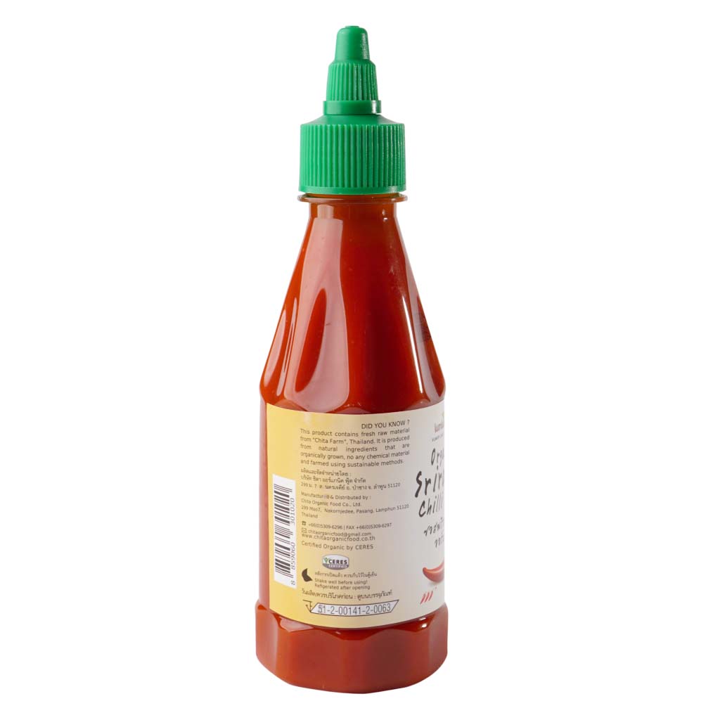 [HSD 5.2023] Tương Ớt Sriracha Hữu Cơ Lumlum Organic Sriracha Chilli Sauce 250g