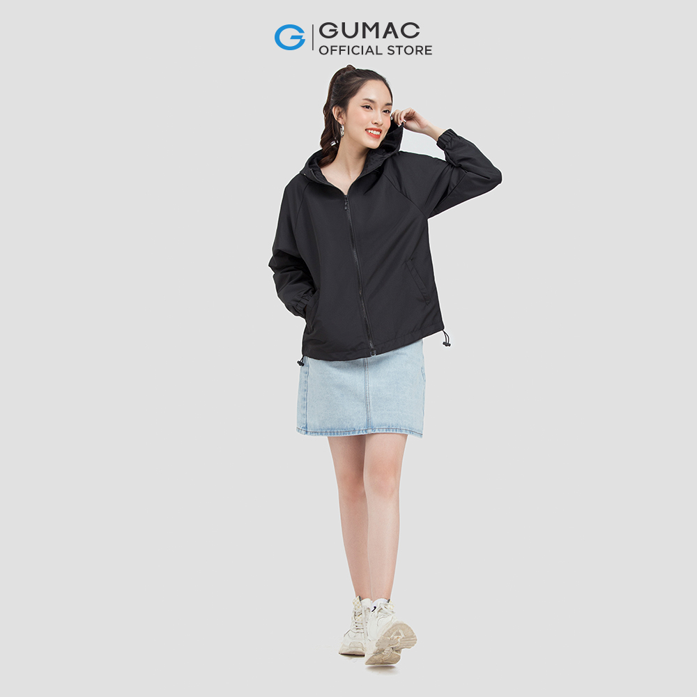 Áo khoác dù nữ GUMAC AC06015 rút dây