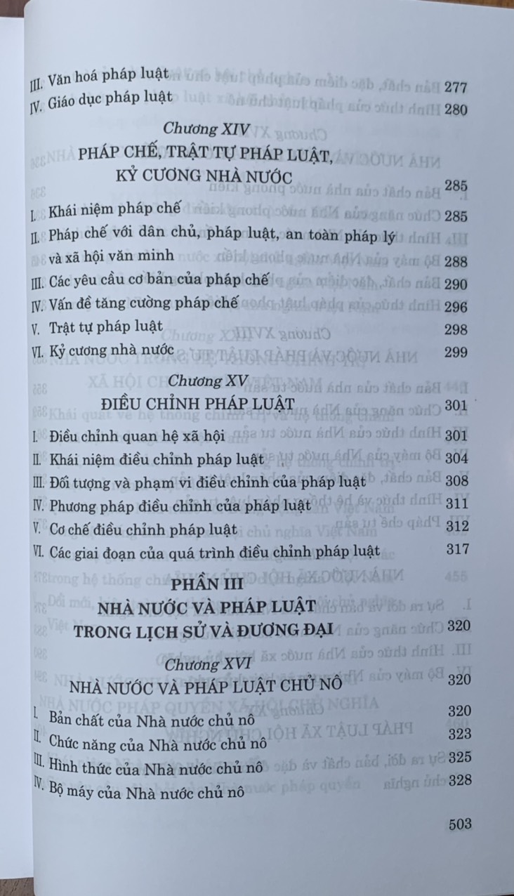 Giáo Trình Lý Luận Về Nhà Nước Và Pháp Luật (Tái Bản Lần Thứ Tư, Có Sửa Chữa, Bổ Sung)