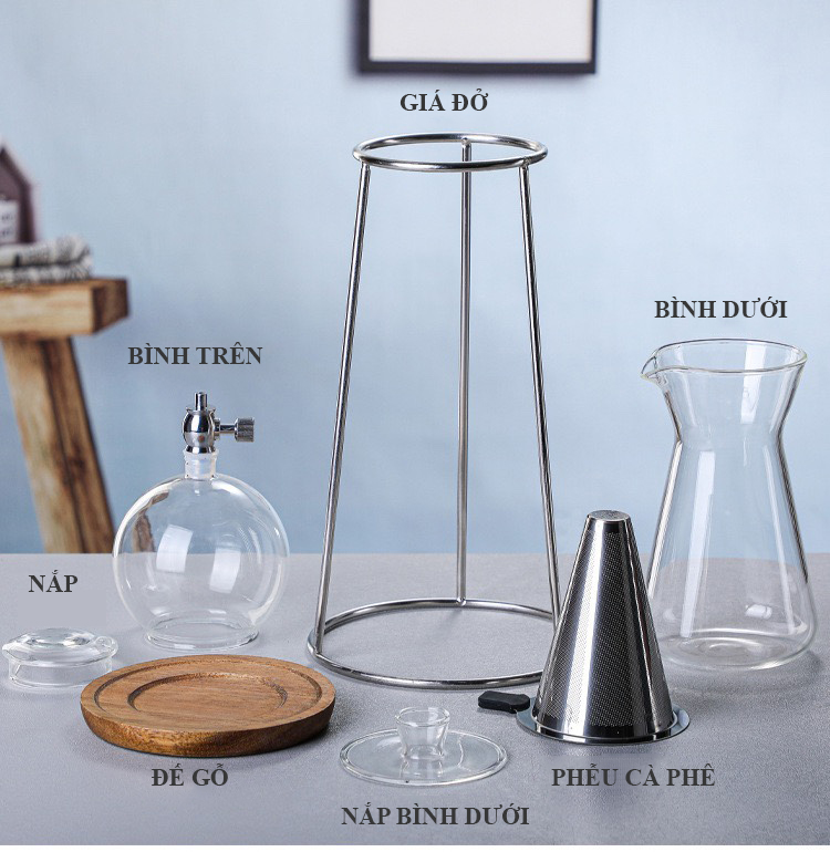 Bộ Pha Cà Phê Lạnh Cold Drip Phong Cách