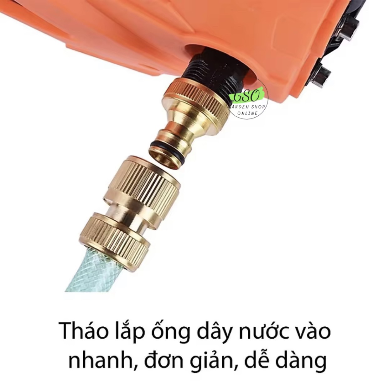 Bộ Khớp nối nhanh bằng đồng - Khớp nối nhanh dây cấp nước đầu vào máy rửa xe