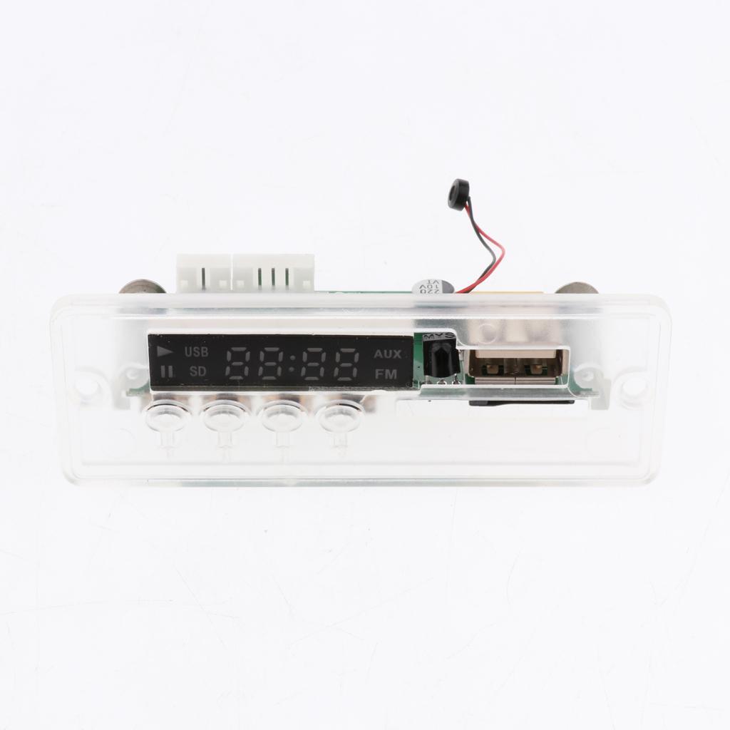 Bluetooth LED MP3 Decoder Board Audio Module USB TF FM Radio Remote