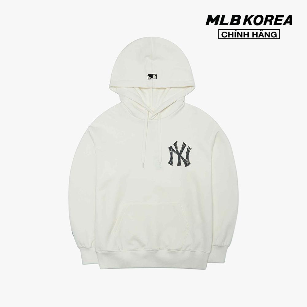 MLB - Áo hoodie tay dài phối mũ Grafitti Back Wording Mega Overfit 3AHDZ0226