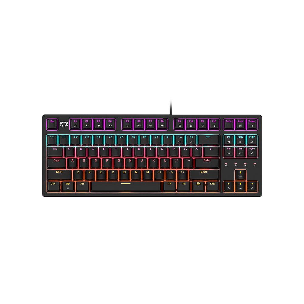 Bàn phím cơ có dây DaiDai STK130 USB dùng cho chơi game, văn phòng