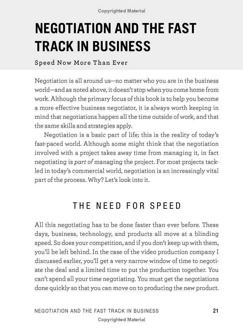 Negotiating 101 : From Planning Your Strategy To Finding A Common Ground, An Essential Guide To The Art Of Negotiating