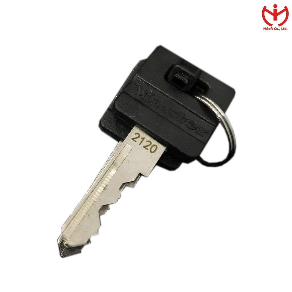 Khóa xe đạp Master Lock 8127 EURDPRO dây cáp thép dài 1.8m x 8mm dùng chìa - MSOFT