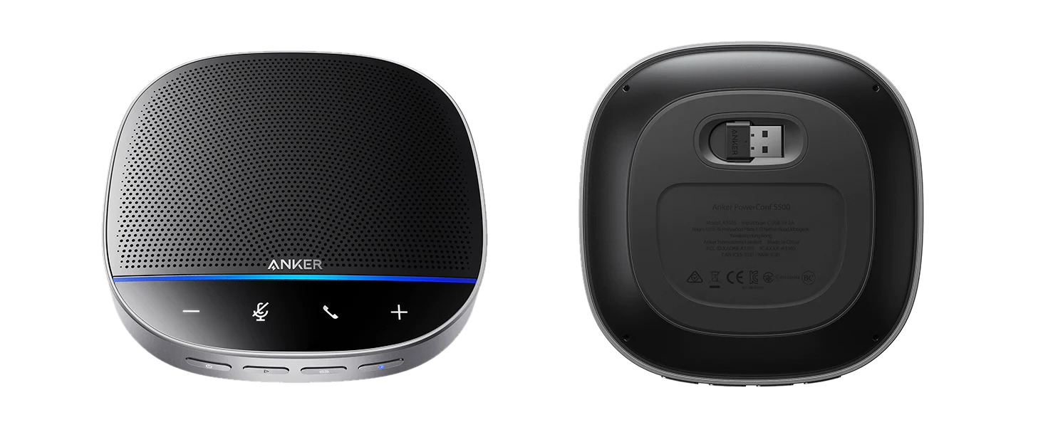 Loa hội nghị cao cấp Bluetooth Anker PowerConf S500 - Hàng Chính Hãng