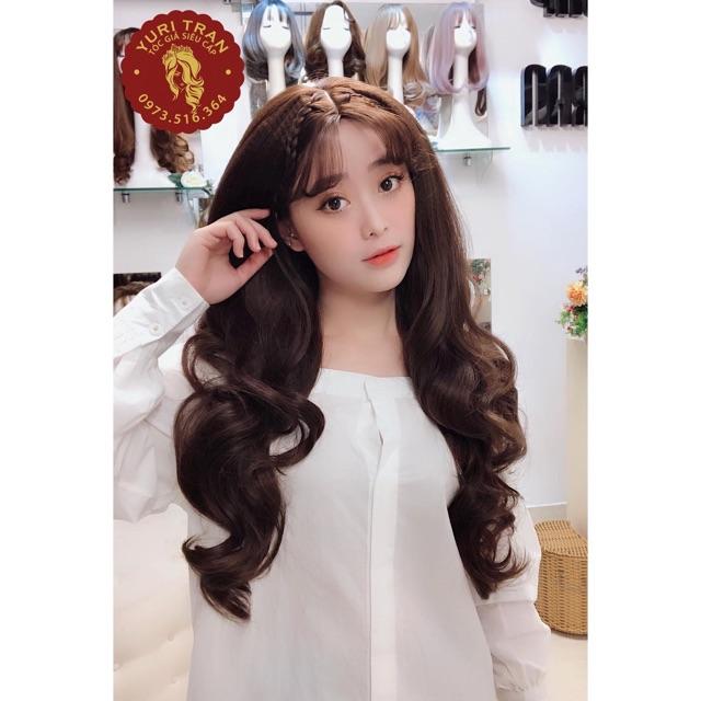 Bộ sóng nước mái retro socola