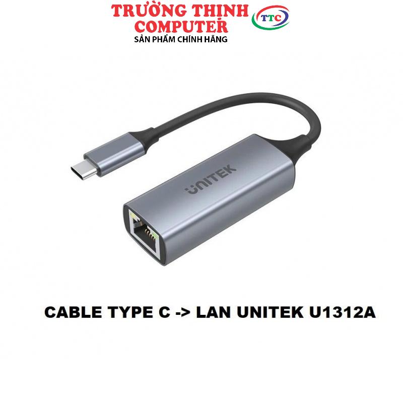 CÁP CHUYỂN USB TYPE-C RA LAN UNITEK U1312A - HÀNG CHÍNH HÃNG